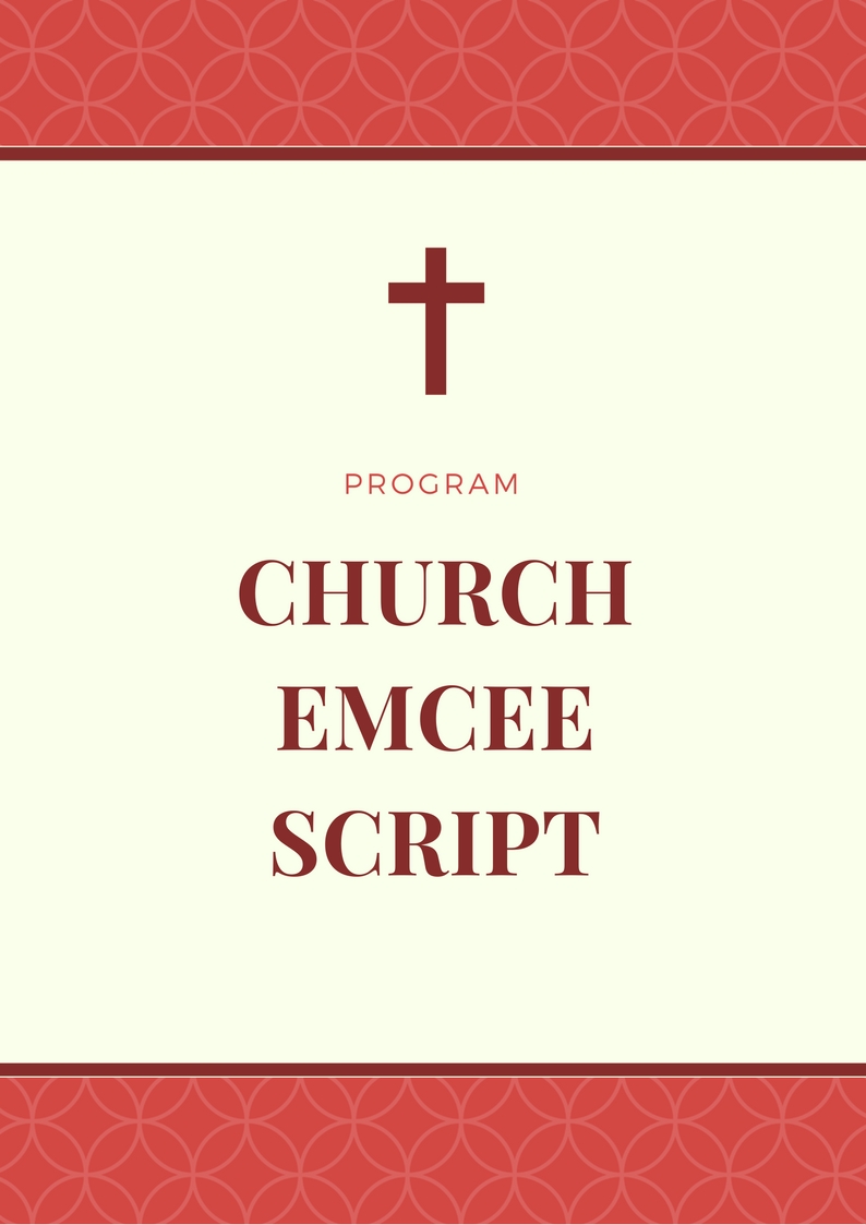 Church Emcee Script