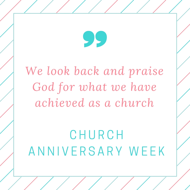 Church Anniversary Welcome Speeches