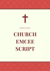 Here is how to mc a church program that we have shared in our pages below here, you can also get an emcee script for a church program that you can download and use it during the church event that is ahead of you