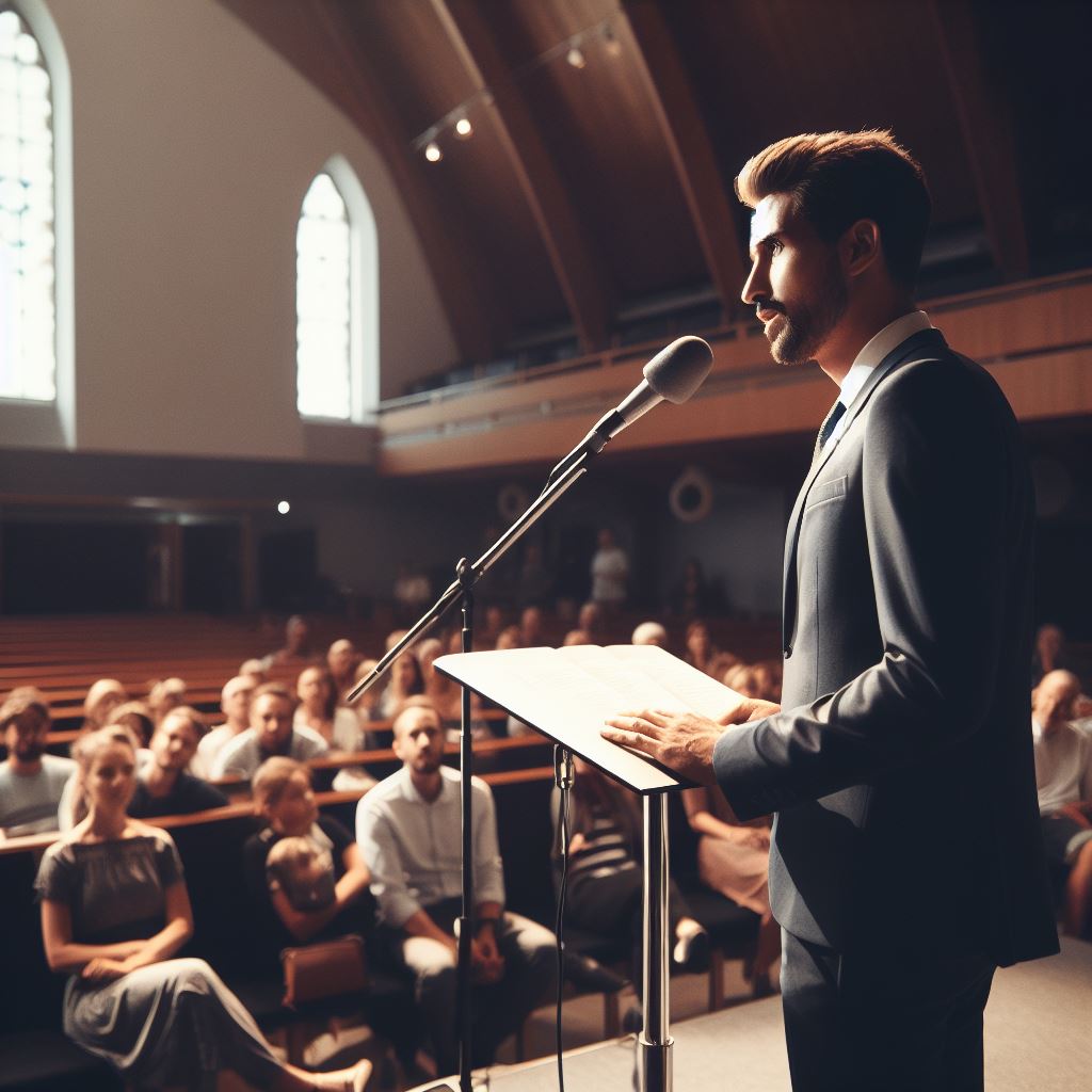 Church welcome speech 