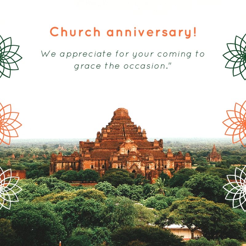 Looking for church 100 year anniversary themes?visit our page to have sample themes that can help you
