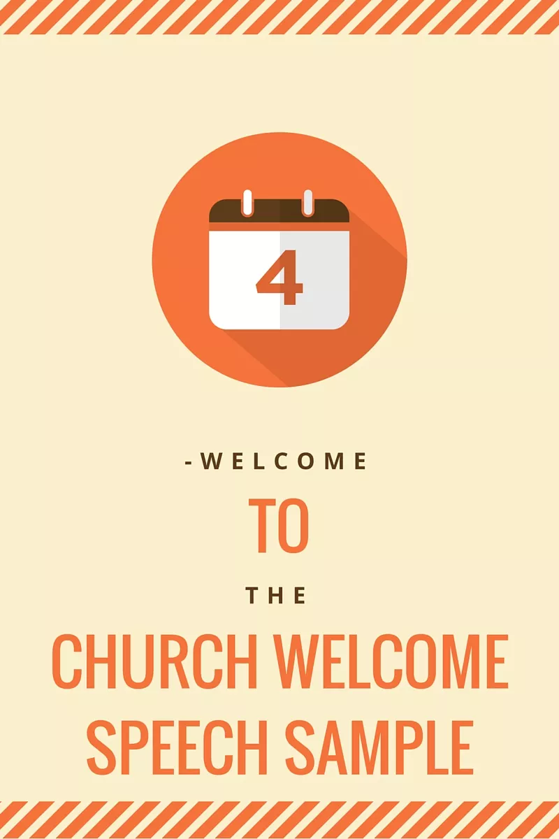 Looking for Church Welcome Speech Sample to give in your church service. Here is a sample to have a look at.