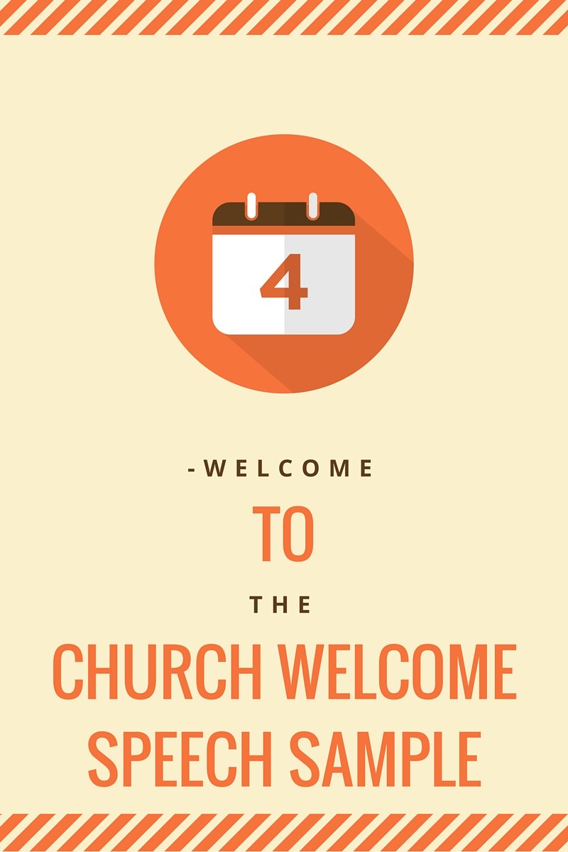 Looking for Church Welcome Speech Sample to give in your church service. Here is a sample to have a look at.
