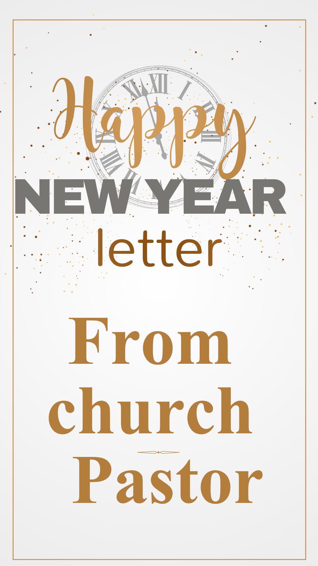 Here is the new year letter from pastor to congregation that you can download to help you at this point of need, get the letter from our pages below here and send it to your congregation to wish them happy new year